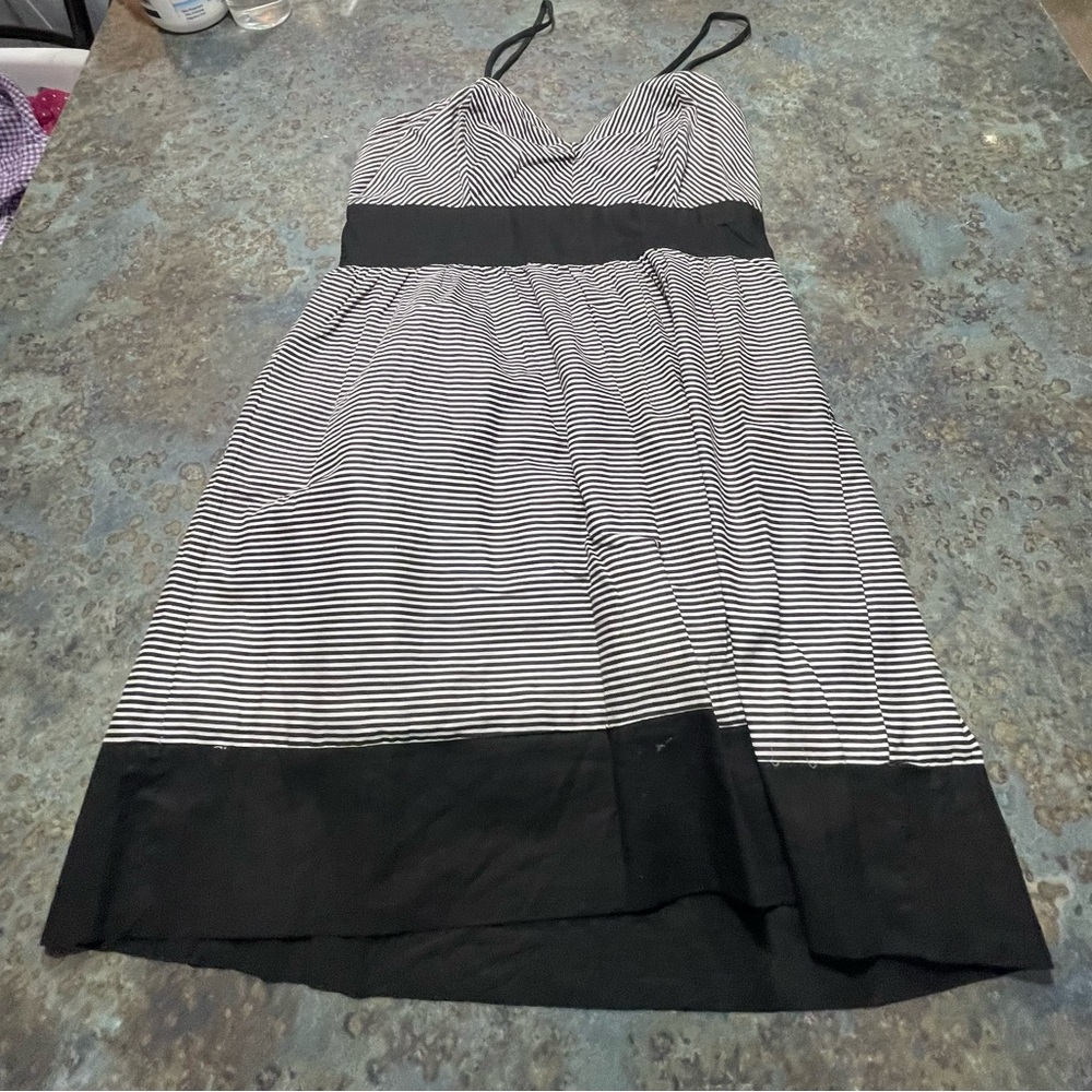 Stripe sundress spaghetti strap